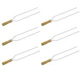Kit 6 mini espeto duplo churrasco 39 cm espetinho matrinox