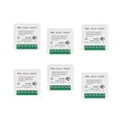 Kit 6 Mini Interruptor Inteligente Smart Switch Alexa Wifi Google Assistent 16a