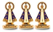 Kit 6 Mini Nossa Senhora Aparecida Para Carro Atacado Kit 6 Mini Nossa Senhora Aparecida Para Carro Atacado
