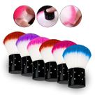 Kit 6 Mini Pincel Espanador Manicure Unha Nail Art Strass Nail Designer Unha de Gel Fibra de Vidro Acrygel Kit 6 Mini Pincel Espanador Manicure Unha Nail Art Strass Nail Designer Unha de Gel Fibra de Vidro Acrygel