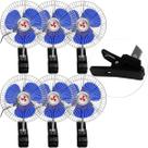 Kit 6 Mini Ventilador Veicular Carro Ônibus Caminhão De 15cm Kit 6 Mini Ventilador Veicular Carro Ônibus Caminhão De 15cm