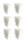 Kit 6 Modulo Interruptor Paralelo Branco Alumbra Inova Pro