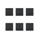 Kit 6 módulo painel de led p3.91 out exterior 250x250mm 4a