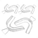 Kit 6 Moldeiras Clareamento Dental Termomoldável Silicone