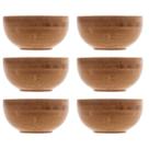 Kit 6 Molheiras Lyor Restaurante Bambu Verona 8x4cm Cumbuca Bowls Pequenos
