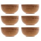 Kit 6 Molheiras Lyor Restaurante Bambu Verona 8x4cm Cumbuca Bowls Pequenos