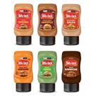 Kit 6 Molho Billy & Jack Original, Chipotle, Bacon, Cheddar, Verde e Barbecue
