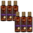 Kit 6 Óleo Corporal Ameixa Negra 120Ml - Pepilon