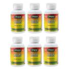 Kit 6 Óleo De Avestruz Amazon Struthio - 60 Capsulas