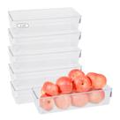KIt 6 Organizador Caixa Guarda Multiuso Armário Geladeira KIt 6 Organizador Caixa Guarda Multiuso Armário Geladeira