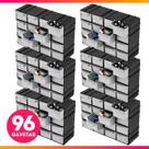 Kit 6 Organizador De Parafuso Ferramentas Com 96 Gavetas