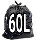 Kit 6 Pacotes Com Saco De Lixo 60 Litros Preto 100 Unid Kit 6 Pacotes Com Saco De Lixo 60 Litros Preto 100 Unid