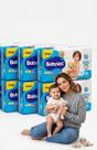 Kit 6 Pacotes Fraldas Baby Sec M Ultra Sequinha Proteção Dia e Noite
