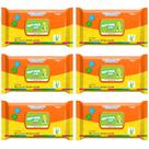 Kit 6 Pacotes Toalhas Umedecidas Natural Baby 50 Unidades Flip Top ou Unidade