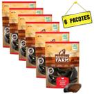 Kit 6 pacots mordedor natural casco bovino natural farm