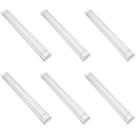 Kit 6 Painéis Led Sobrepor Linear 16w 50cm Branca Fria