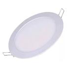 Kit 6 Painel De Led Embutir Redondo Super Led 18w