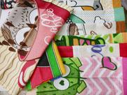 Kit 6 Panos de prato atoalhado estampado Teka Primore Sortido 40 cm X 65 cm Kit 6 Panos de prato atoalhado estampado Teka Primore Sortido 40 cm X 65 cm