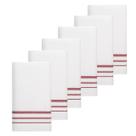 Kit 6 Panos De Prato Teka Premium Nobre 100% Algodão 45x70cm