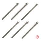 Kit 6 Parafuso Afinação de Bateria 100mm X 6mm