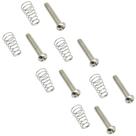 KIT 6 parafuso NIQ redondo Captador SINGLE 3,5X20mm+ 6 MOLA