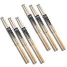 Kit 6 Pares de Baquetas Williams Classic Estendida American Hickory