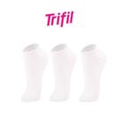 Kit 6 Pares De Meias Trifil Básica Cano Curto Feminino E Masculino Unissex
