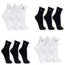 Kit 6 Pares de Meias Unisex Lupo Cano Médio Algodão Original + NF Kit 6 Pares de Meias Unisex Lupo Cano Médio Algodão Original + NF