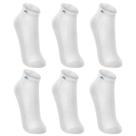 Kit 6 Pares de Meias Up 3225 Cano Curto Algodão - Branco