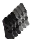 Kit 6 Pares de Sapatilhas Antiderrapante Pilates Lupo 4942-006 Colorido