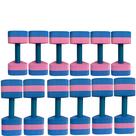 Kit 6 Pares Halteres Aquáticos Em EVA P 1-2kg M 2-3kg Azul/Rosa Dafoca Sports Kit 6 Pares Halteres Aquáticos Em EVA P 1-2kg M 2-3kg Azul/Rosa Dafoca Sports