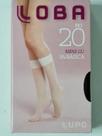 Kit 6 Pares Meia 3/4 Fina Fio 20 Loba Lupo 5510. Cor:Brown.