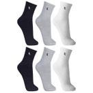 Kit 6 Pares Meia Cano Médio Lupo Unissex Algodão 37-44 Macia Kit 6 Pares Meia Cano Médio Lupo Unissex Algodão 37-44 Macia
