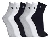 Kit 6 Pares Meia Lupo Cano Médio Masculina Sport 3245
