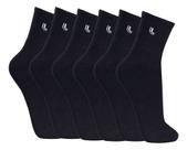 Kit 6 Pares Meia Lupo Cano Médio Masculina Sport 3245