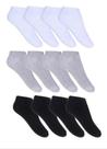 Kit 6 Pares Meia Masculina Cano Curto Soquete