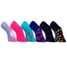 Kit 6 Pares Meia Pilates antiderrapante Feminino