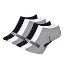 Kit 6 Pares Meia Puma Sapatilha Invisível Algodão Adulto