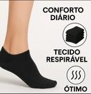Kit 6 Pares Meias Keny Sapatilhas Esportiva Algodão Unissex