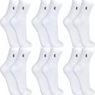 Kit 6 Pares Meias Lupo Original Masculina Algodão Cano Médio Alto Longo Atacado Academia Esportiva