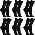 Kit 6 Pares Meias Lupo Social Masculina Algodão Cano Alto Longo Atacado Original