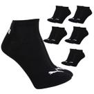 Kit 6 Pares Meias Puma Cano Baixo Adulto Algodão Original