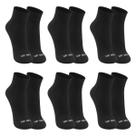 Kit 6 Pares Meias Up Dry Esportiva Cano Médio Anti Bolha Corrida Bike Ciclismo Caminhada Academia