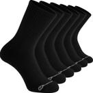 Kit 6 Pares Meias Zhamaro Cano Alto Longo Algodão Atoalhada Masculina Feminina Esportiva Confortável