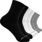 Kit 6 Pares Meias Zhamaro Cano Médio Algodão Atoalhada Masculina Feminina Confortável Grossa