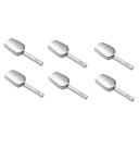 Kit 6 Pás Para Gelo Cereais Bar Cozinha Tramontina Aço Inox Kit 6 Pás Para Gelo Cereais Bar Cozinha Tramontina Aço Inox