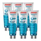 Kit 6 Pasta de Dente Gel 90g Regenerador Sensitive Cárie Sensíveis Creme Dental Dentalclean