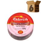 Kit 6 Pate De Presunto Oderich Lata 100g Kit 6 Pate De Presunto Oderich Lata 100g