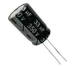 KIT 6 PÇS CAPACITOR ELETROLITICO 33X350V - 33UF X 350V 105º GRAUS KIT 6 PÇS CAPACITOR ELETROLITICO 33X350V - 33UF X 350V 105º GRAUS
