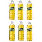 Kit 6 peça detergente minuano liquido amarelo neutro 500ml